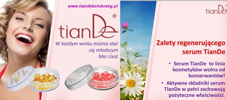 Serum regenerujące 10101 -10102 TianDe Kołobrzeg